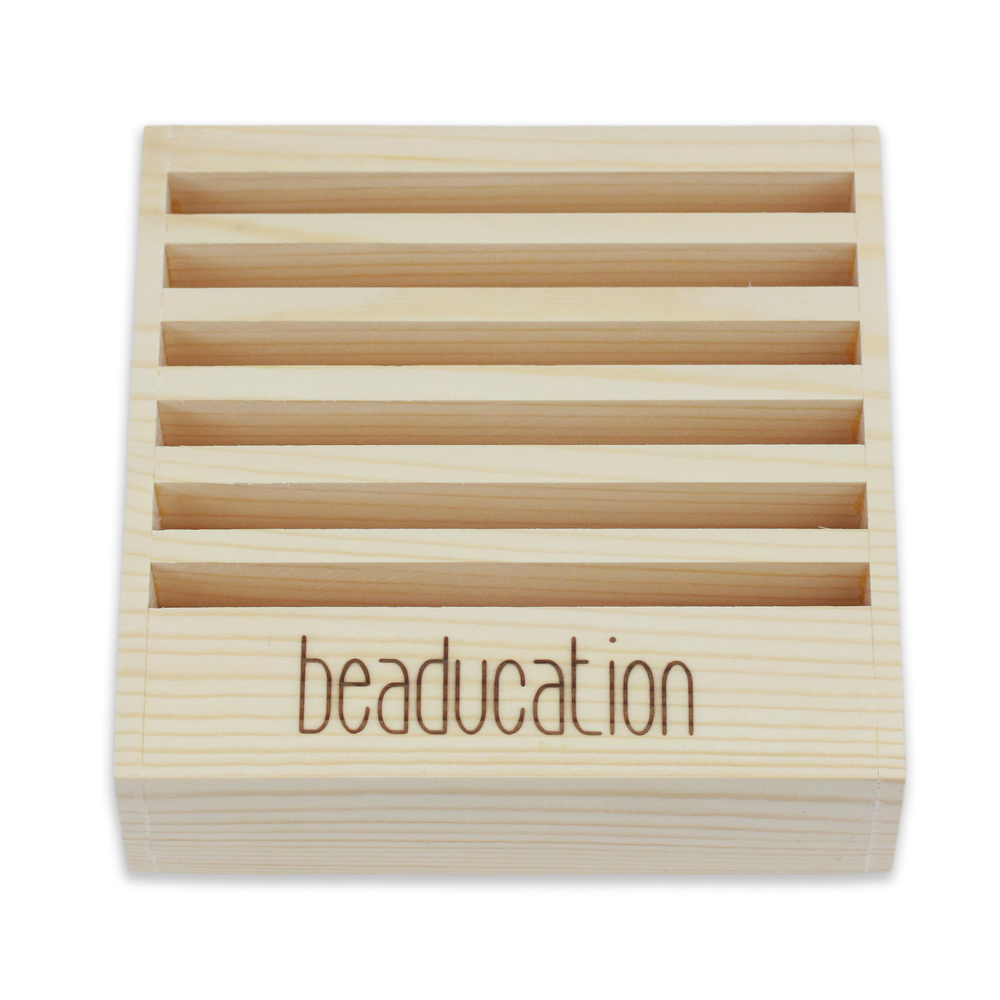 Jewelry Making Tools Design Stamp Holder, 6 Rows, for Long Rectangle Stamps